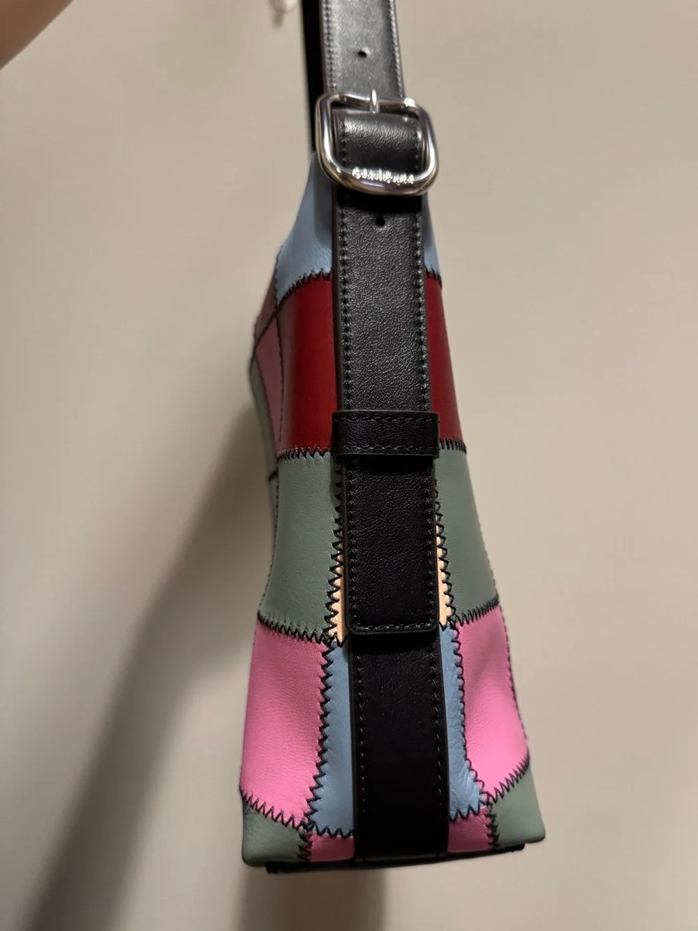 Coachtopia Alter Ego in Multicolor Patchwork Shoulder Bag